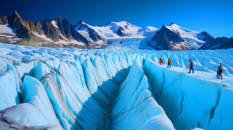 “It’s Like Unlocking an Ice Age Time Capsule”: Scientists Unearth Stunning 39,370-Foot-Long Glacier Core in the Alps, Revealing Secrets Frozen for 12,000 Years Illustration of an ice core extraction from Mont Blanc’s Dôme du Goûter glacier, generated by artificial intelligence.