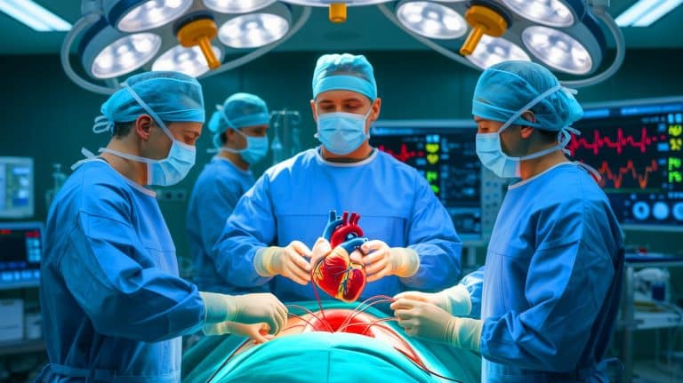 “This Heart Beats Again”: Breakthrough Recovery Technique Astonishes Medical Experts by Reviving Dead Donor Hearts with Unprecedented Success Illustration of a heart transplant surgery, generated by artificial intelligence.