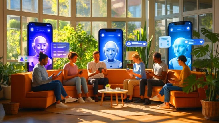 “AI Chatbots Are Replacing Therapists” Experts Warn This Shift Could Shatter Mental Health Care as We Know It Illustration of AI chatbots providing therapeutic support as an alternative to traditional therapy.