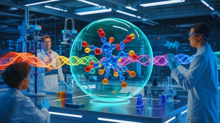 Illustration of quantum motion captured in a 2-iodopyridine molecule at the European XFEL.