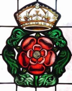 The Tudor Rose and Crown From Flowton Priory