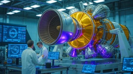 Rocket Engine Upgrade: ‘4,000-lb Thrust Isn’t Enough’—Prepare For A Revolutionary Launch That Will Shatter Expectations Illustration of Ursa Major's Draper engine designed for hypersonic defense and space-based propulsion.