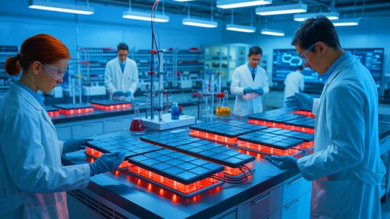 Scientists Discover The Most Revolutionary Battery That Powers On Ice, Shattering All Cold Weather Limitations Forever Illustration of an unpackaged solid-state 3-D lithium-ion battery.