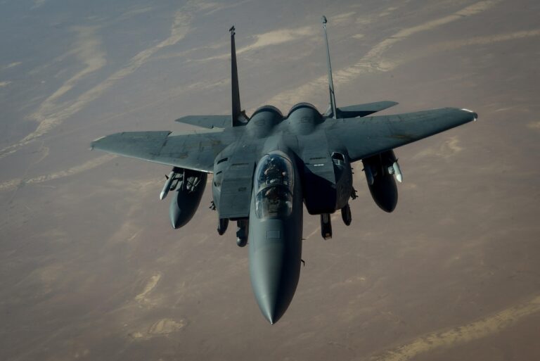 “Unstoppable Precision”: US F-15E Jets Unleash Laser-Guided Rockets That Eliminate Drones With Unmatched Accuracy Within Seconds