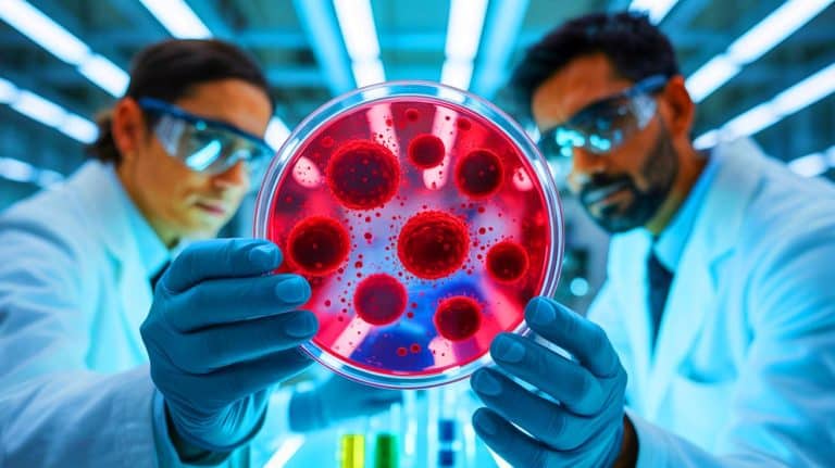 “This Changes Everything”: Scientists Grow Human Blood in Labs, Unveiling Shocking Medical Breakthrough (and It’s Closer Than You Think) Illustration of hematoids developed by Cambridge researchers mimicking early blood formation in a laboratory setting.